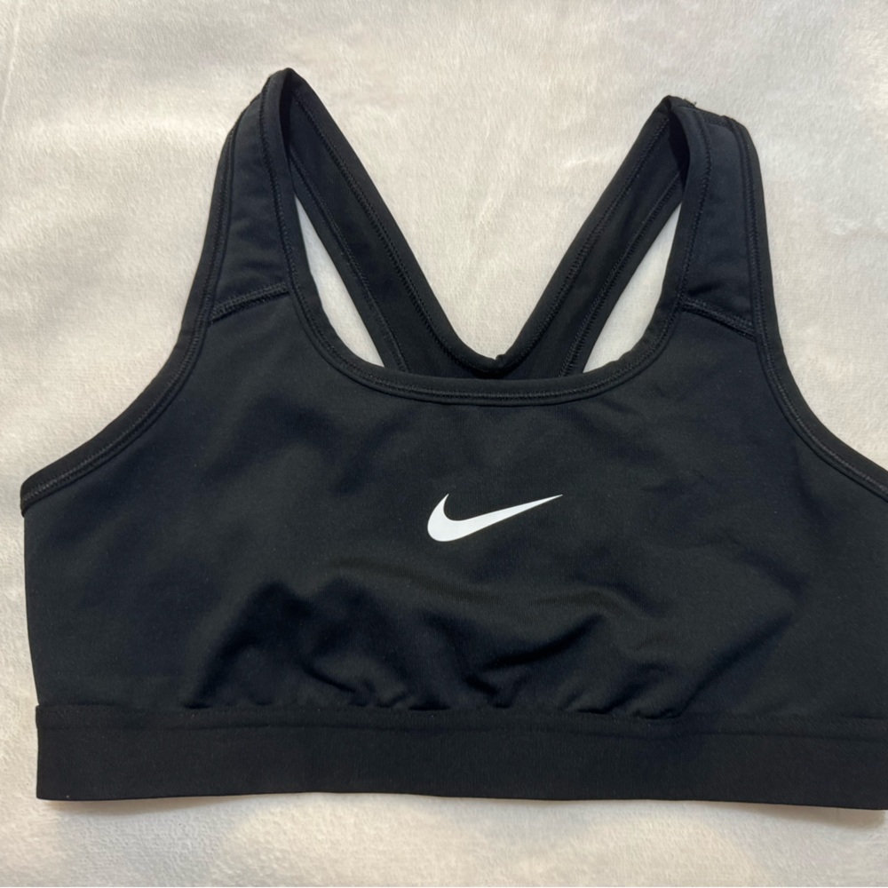 Nike Women's Black and White Sports Bra